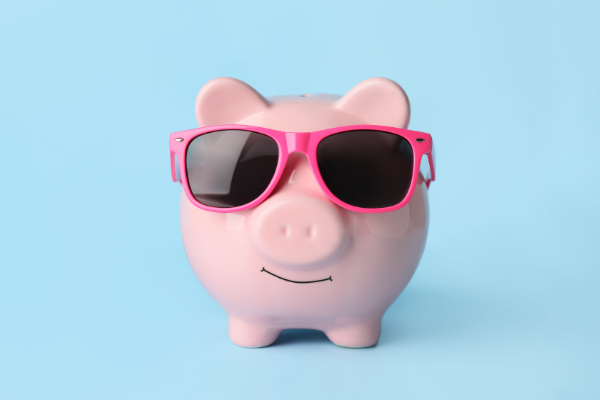 Piggy Bank Pink Sunglasses 600X400